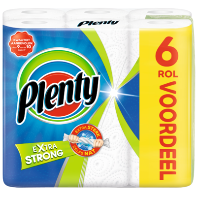 Plenty Extra strong 6 rollen