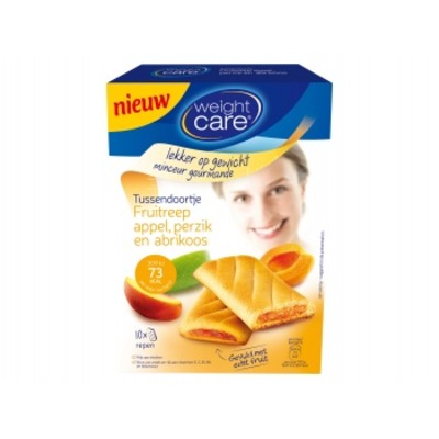 Weight Care Snackreep abrikoos en perzik
