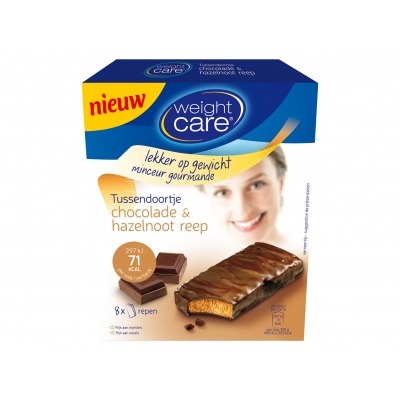 Weight Care Snackreep hazelnoot choco