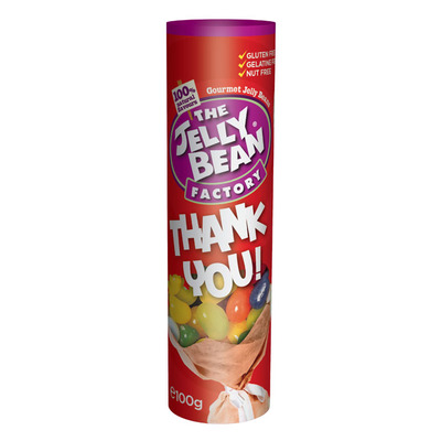 Jelly Bean Factory Thank you tube