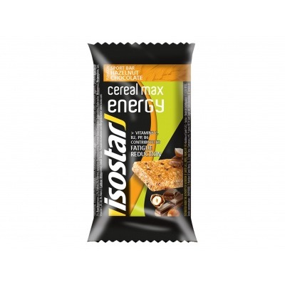 Isostar Cereal energy reep chocolade en hazelnoot