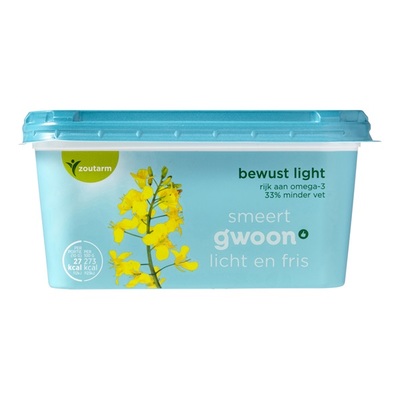 Huismerk margarine bewust light kuip
