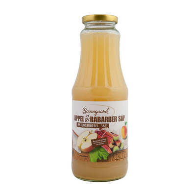Huismerk Appel-rabarber sap