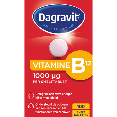 Dagravit Vitamine B12 smelttabletten