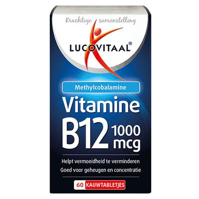 Lucovitaal Vitamine B12 1000 mcg kauwtabletjes