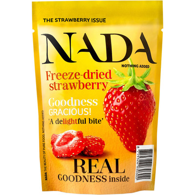 Nada Nothing Added Freeze dried strawberry