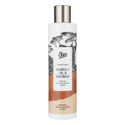 Etos African marula & baobab oil shower cream