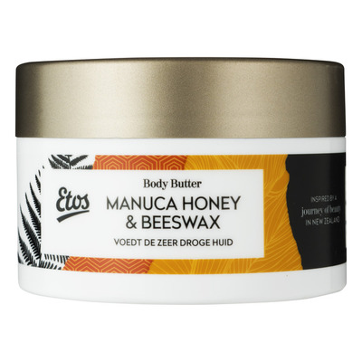 Etos Manuca honey & beeswax body butter