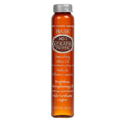 Hask Keratin protein smoothing shine oil vial