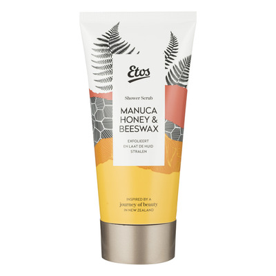 Etos Neu Zealand honey & beeswax scrub