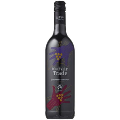 It's a Fair Trade Cabernet Sauvignon Fairtrade