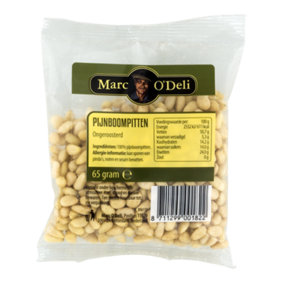 Marc O'Deli Pijnboompitten ongeroosterd