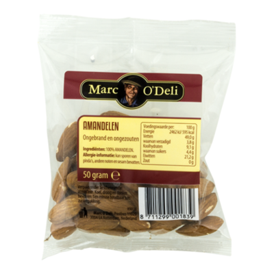 Marc O'Deli Amandelen ongeroosterd