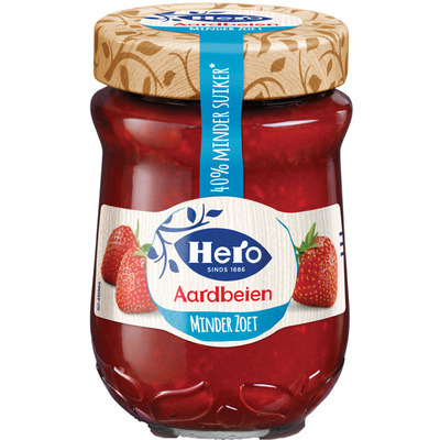 Hero Minder zoet aardbeien