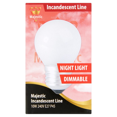 Majestic Nacht Kogellamp Dimbaar Warm White 10W E27
