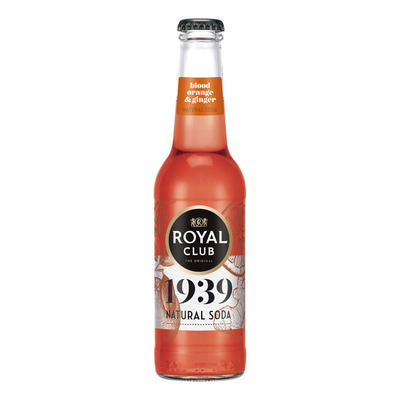 Royal Club Natural soda bloodorange ginger