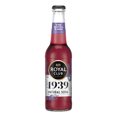 Royal Club Natural soda wild berries mint