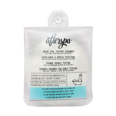 AfterSpa Bath & shower round dual scrubber