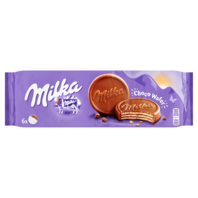 Milka Choco Wafer Melk Chocolade 6 Wafels 180 g