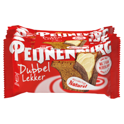 Peijnenburg Dubbel Lekker Naturel 5 x 49 g