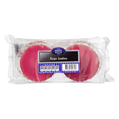 Bakkers Weelde Roze Koeken 220 g