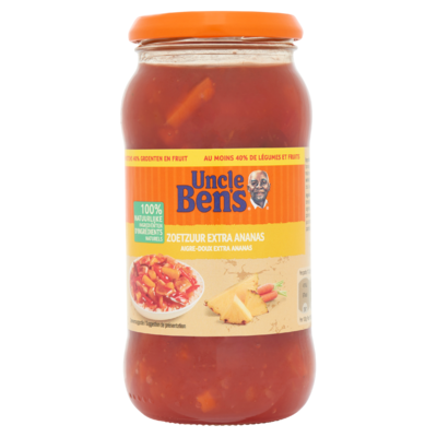Uncle Ben's Zoetzuur Extra Ananas 450 g