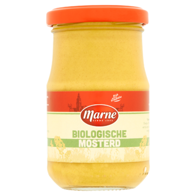 Marne Biologische Mosterd 190 g