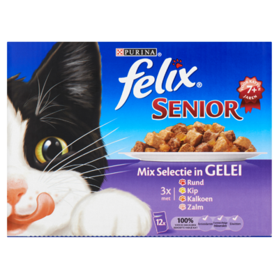 Felix Senior Mix Selectie Nat Kattenvoer 1200 g