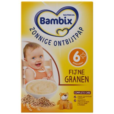 Bambix pap zonnige ontbijtpap 6+ fijne granen