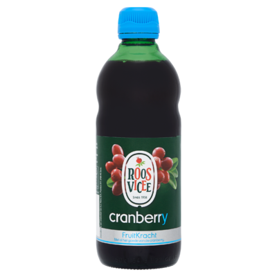 Roosvicee Cranberry Fruitkracht 0,5 L