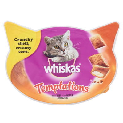Whiskas Temptations met Rund 60 g