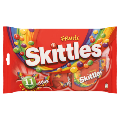 Skittles Fruits 11 Stuks 198 g