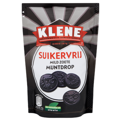 Klene suikervrij muntdrop