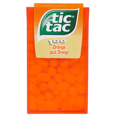 Tic Tac Sinaasappelsmaak 100 Stuks 49 g