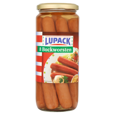 Lupack Bockworsten 8 Stuks 520 g