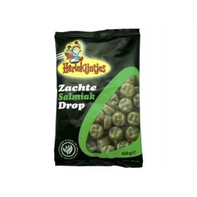 Harlekijntjes Zachte salmiak drop