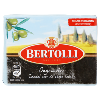 Bertolli Ongezouten 250 g