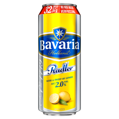 Bavaria 2.0% Radler Citroen Blik Bier 50 cl