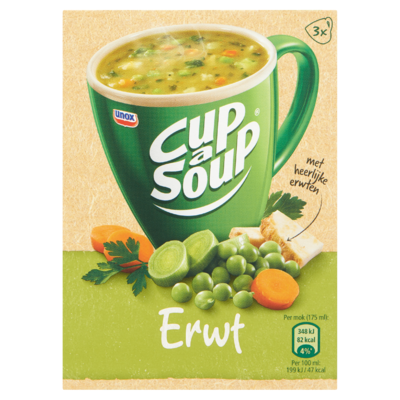 Cup-A- Soup Erwt 3 x 21 g