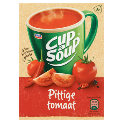 Cup-A- Soup Pittige Tomaat 3 x 16 g