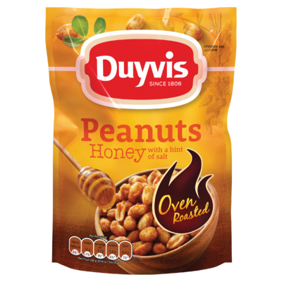Duyvis oven roasted honing geroosterde pinda's