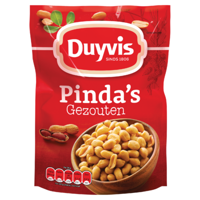Duyvis pinda's gezouten
