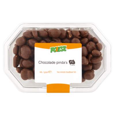 Poiesz Chocolade Pinda's 250 g