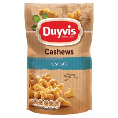 Duyvis Noten Cashews Seasalt 125g