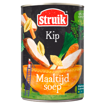 Struik Maaltijdsoep Kip 405 g