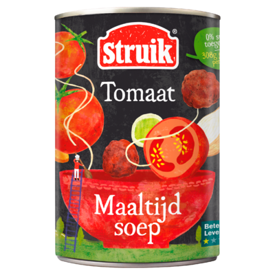Struik Maaltijdsoep Tomaat 405 g