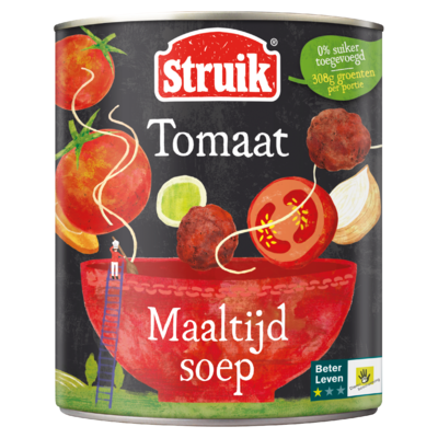Struik Maaltijdsoep Tomaat 810 g