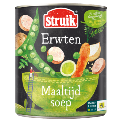 Struik Maaltijdsoep Erwten 810 g