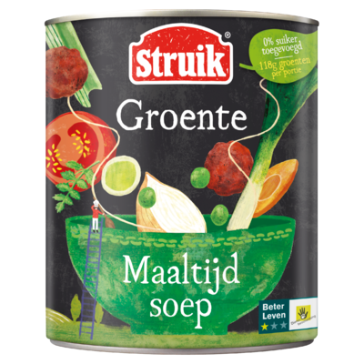 Struik Maaltijdsoep Groente 810 g