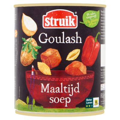 Struik Maaltijdsoep Goulash 810 g